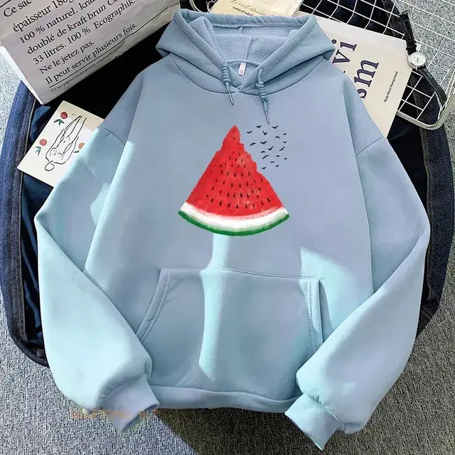 Watermelon Graphic Sweatshirt Hoodie