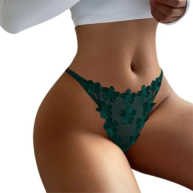 Lace Seamless Thongs