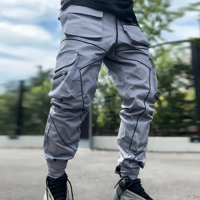 MenvReflective Cargo Pants