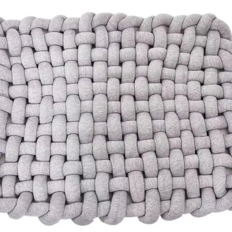 Handmade Chunky Knit Floor Blanket