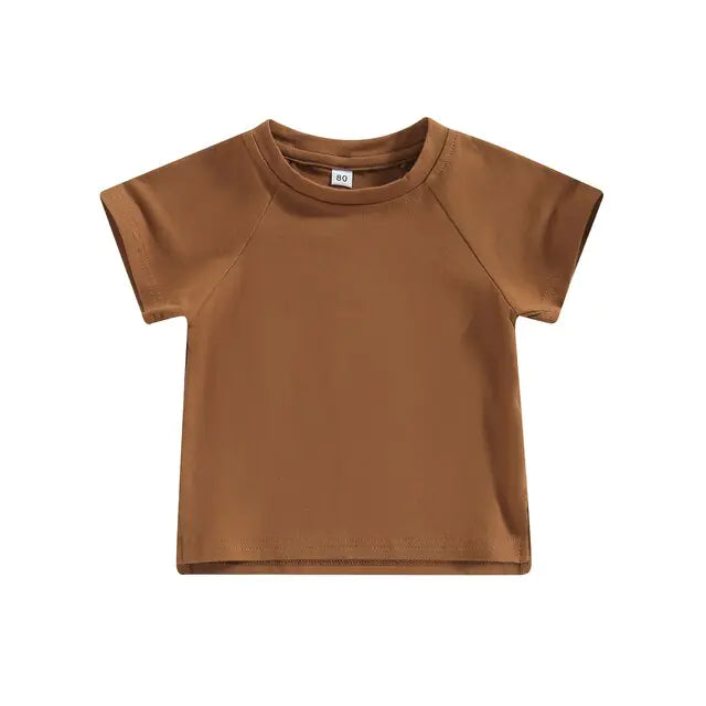 Toddler Kids Baby Girls Boys Casual Tops