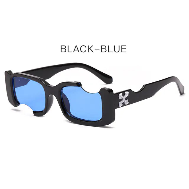 Off Notch Hole Design Sunglasses