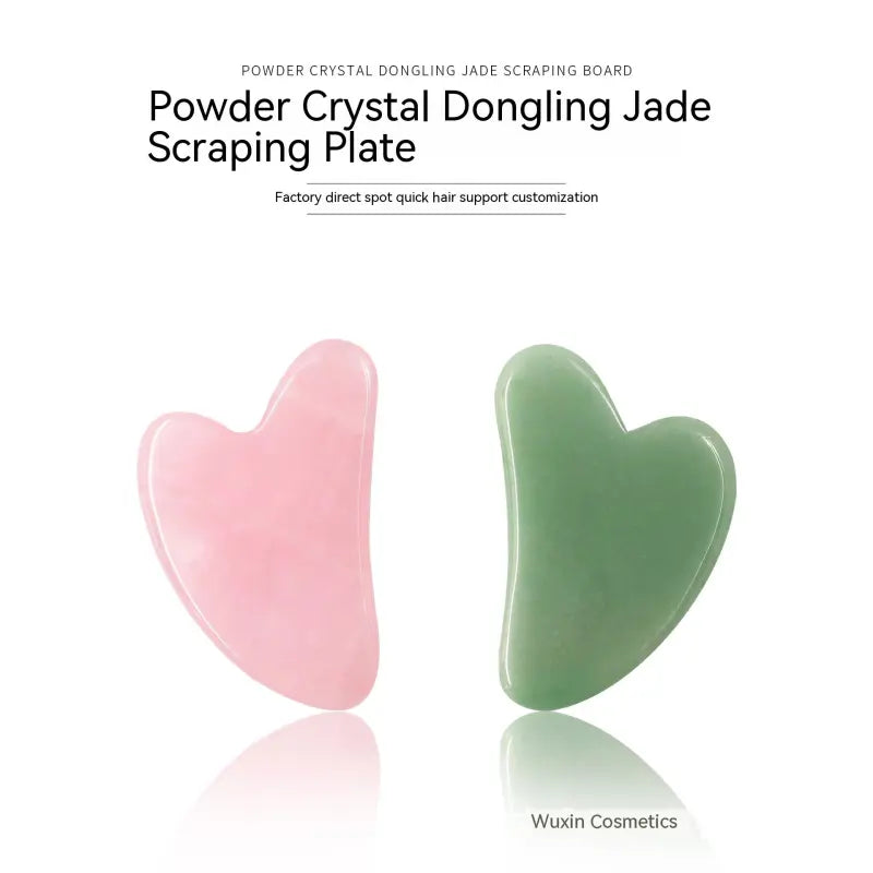 Natural Jade Scrapping Plate Massager