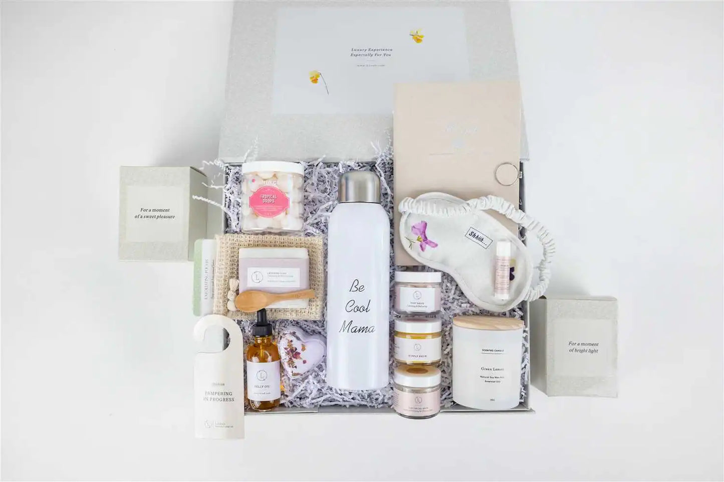 New Mom Gift, Pampering Natural Skincare Set